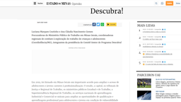 Artigo ‘Descubra!’ – Jornal Estado de Minas